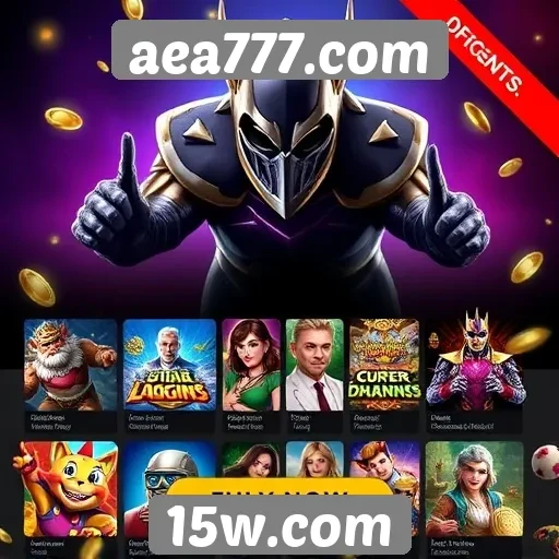 Oferta de jogos no site aea777.com